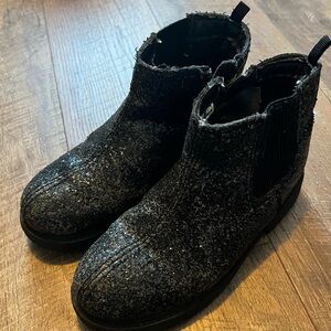 Carter's Black Glitter Kids Shoes